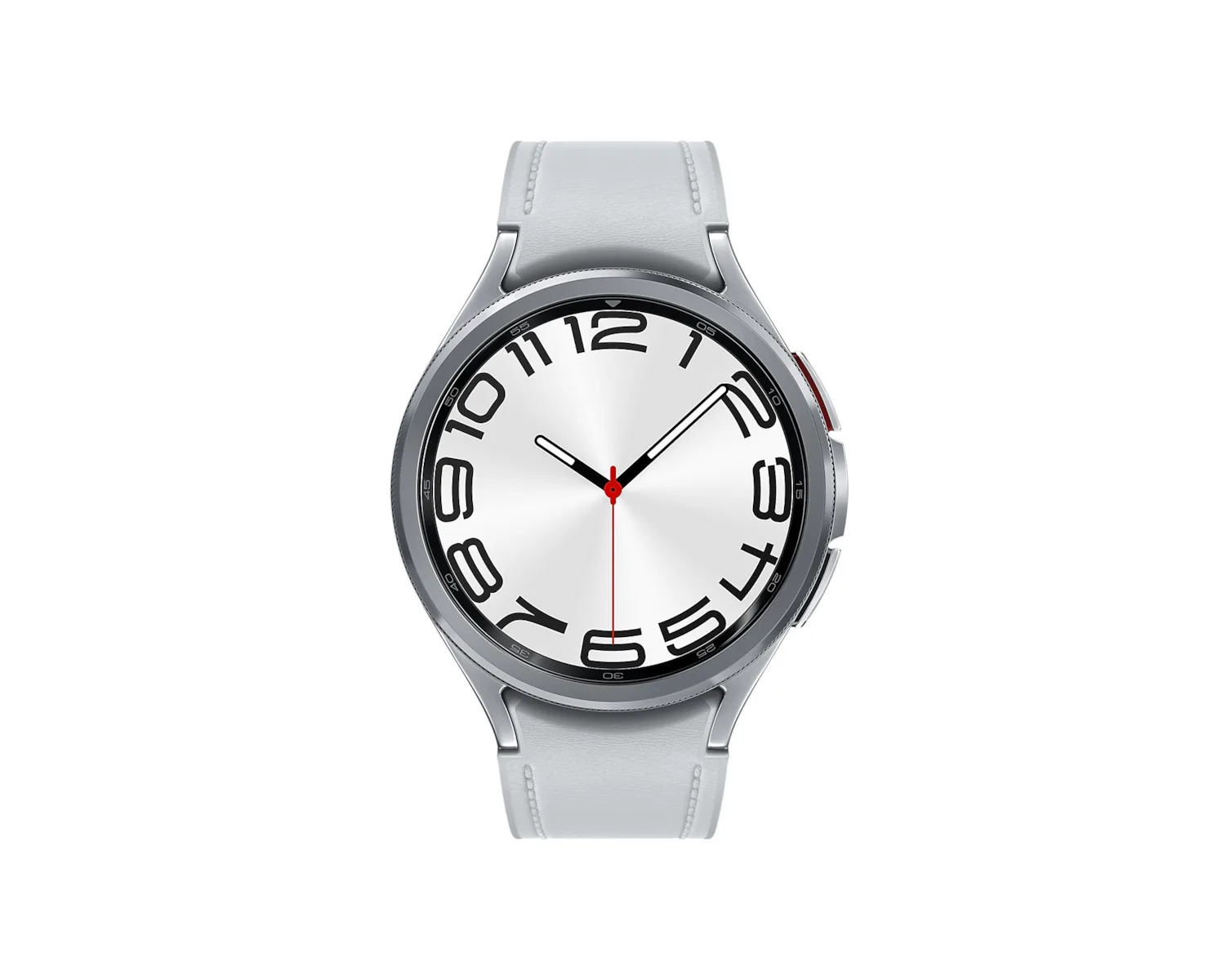 Samsung Galaxy Watch6 Classic Bluetooth Stainless Steel 47mm Αδιάβροχο με Παλμογράφο (Silver) - Image 1