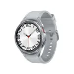 Samsung Galaxy Watch6 Classic Bluetooth Stainless Steel 47mm Αδιάβροχο με Παλμογράφο (Silver)