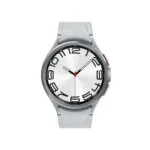 Samsung Galaxy Watch6 Classic LTE Stainless Steel 47mm Αδιάβροχο με eSIM και Παλμογράφο (Silver)