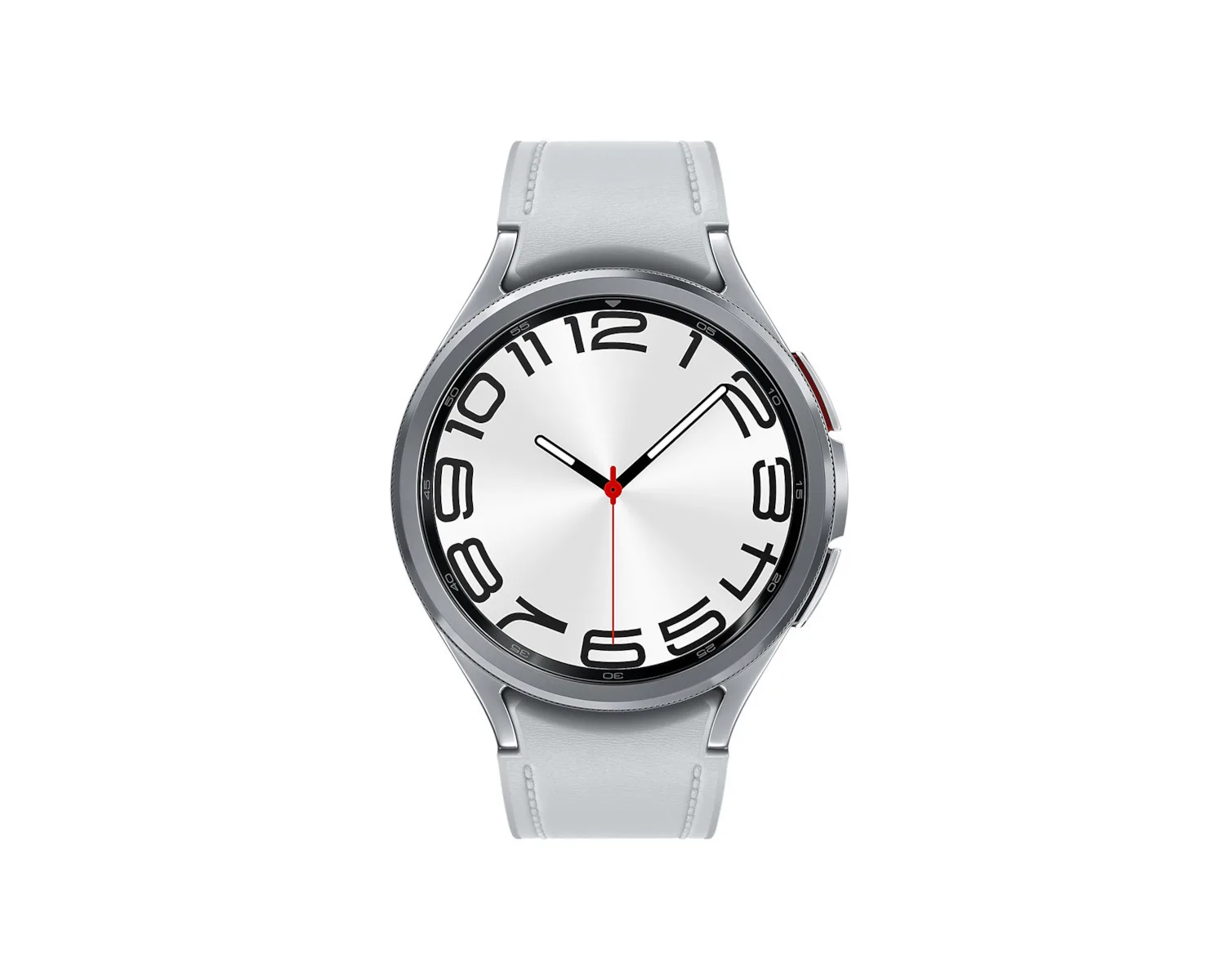 Samsung Galaxy Watch6 Classic LTE Stainless Steel 47mm Αδιάβροχο με eSIM και Παλμογράφο (Silver) - Image 1