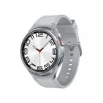 Samsung Galaxy Watch6 Classic LTE Stainless Steel 47mm Αδιάβροχο με eSIM και Παλμογράφο (Silver)
