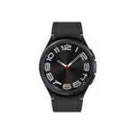 Samsung Galaxy Watch6 Classic LTE Stainless Steel 43mm Αδιάβροχο με eSIM και Παλμογράφο (Μαύρο)