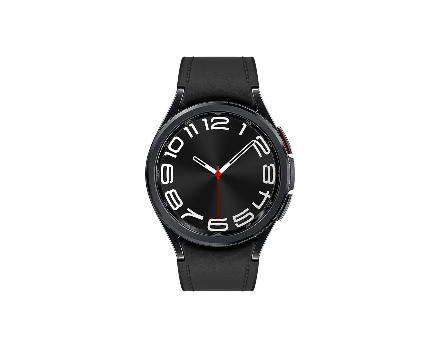 Samsung Galaxy Watch6 Classic LTE Stainless Steel 43mm Αδιάβροχο με eSIM και Παλμογράφο (Μαύρο) - Image 1
