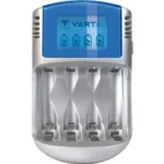 Varta LCD Charger 4 Μπαταριών Ni-MH Μεγέθους AA/AAA σε Γκρι χρώμα