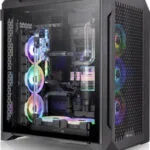 Thermaltake CTE C700 Air Gaming Midi Tower Κουτί Υπολογιστή με Πλαϊνό Παράθυρο Μαύρο