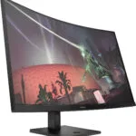 HP OMEN 32c VA HDR Curved Gaming Monitor 31.5" QHD 2560x1440 165Hz με Χρόνο Απόκρισης 1ms GTG