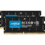 Crucial DDR5 64GB RAM με 2x32GB Modules και Ταχύτητα 5600 για Laptop CT2K32G56C46S5