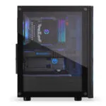Endorfy Ventum 200 ARGB Gaming Midi Tower Κουτί Υπολογιστή με Πλαϊνό Παράθυρο Μαύρο