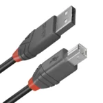 Lindy USB 2.0 Cable USB-A male - USB-B male 0.5m (36671)