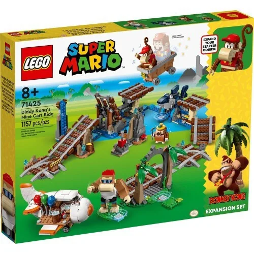 LEGO Super Mario Diddy Kong's Mine Cart Ride Expansion Set για 8+ Ετών 71425 - Image 1