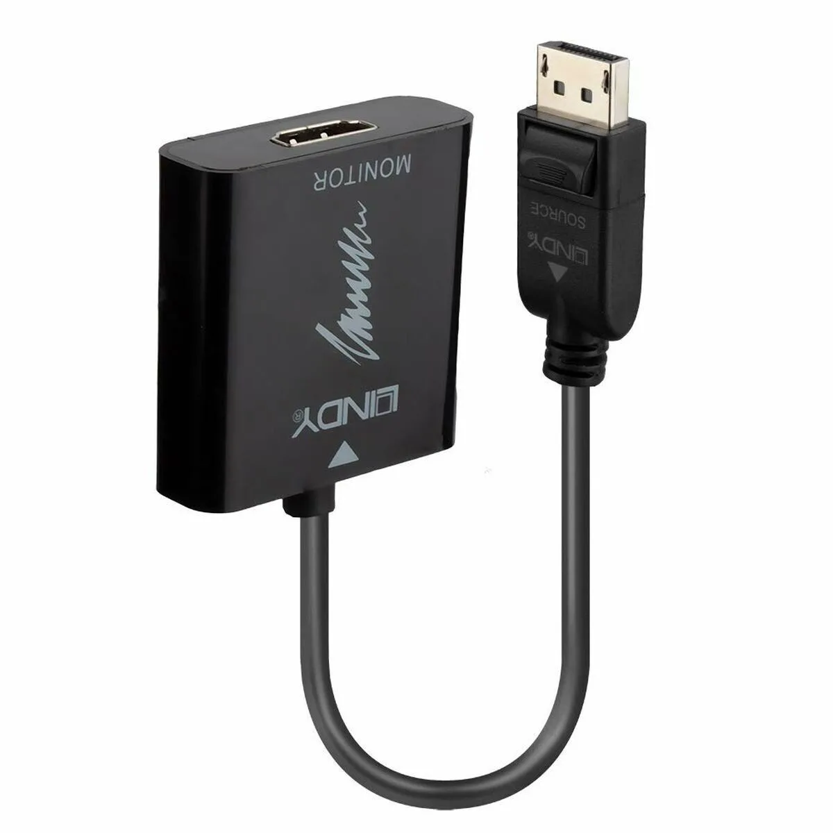 Lindy Μετατροπέας DisplayPort / HDMI male σε DisplayPort / HDMI female 1τμχ 41068 - Image 1