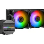 MSI Mag Coreliquid M240 Υδρόψυξη Επεξεργαστή Διπλού Ανεμιστήρα 120mm για Socket AM4/AM5/1700/1200/115x με RGB Φωτισμό