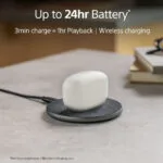 Sony WF-1000XM5 In-ear Bluetooth Handsfree Ακουστικά με Θήκη Φόρτισης Ασημί