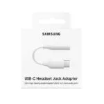 Samsung Μετατροπέας USB-C male σε 3.5mm female Λευκό (EE-UC10JUWEGUS)