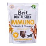 Brit Dental Stick Immuno Probiotics & Cinnamon Μασώμενο Stick για Σκύλους κατά της Πέτρας & Πλάκας 251gr 7τμχ
