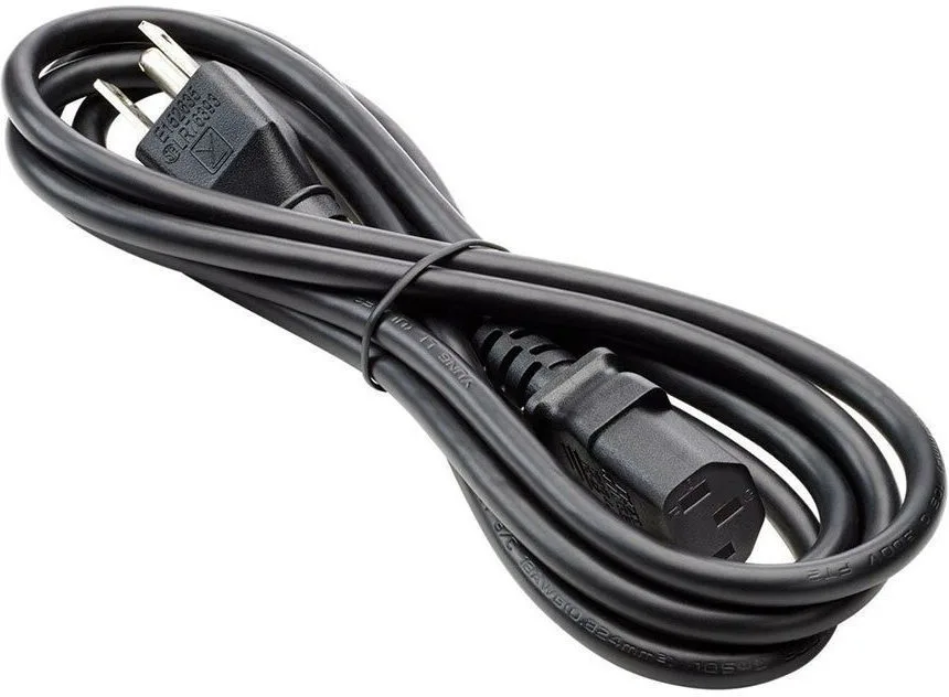 20230804124127_hp_iec_c13_euro_cable_1_8m_mayro_jw118a HP IEC C13 - Euro Cable 1.8m Μαύρο JW118A - Image 1