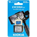 Kioxia Exceria G2 microSDXC 512GB Class 10 U3 V30 UHS-II με αντάπτορα