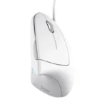 Trust Verto Ergonomic Ενσύρματο Vertical Ποντίκι Λευκό