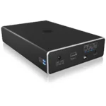 Icy Box IB-RD2253-C31 Θήκη για Σκληρό Δίσκο 3.5" SATA III με σύνδεση Type-C IB-RD2253-C31