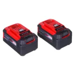 Einhell Σετ 2 Μπαταριών Εργαλείου Λιθίου 18V με Χωρητικότητα 5.2Ah 4511526