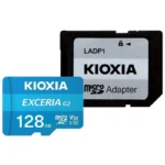 Kioxia Exceria G2 microSDXC 128GB Class 10 U3 V30 UHS-I με αντάπτορα