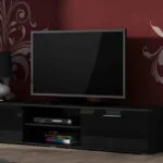 Soho Glossy Black Μ180xΠ43xΥ37cm SOHORTV180CZ/CZ