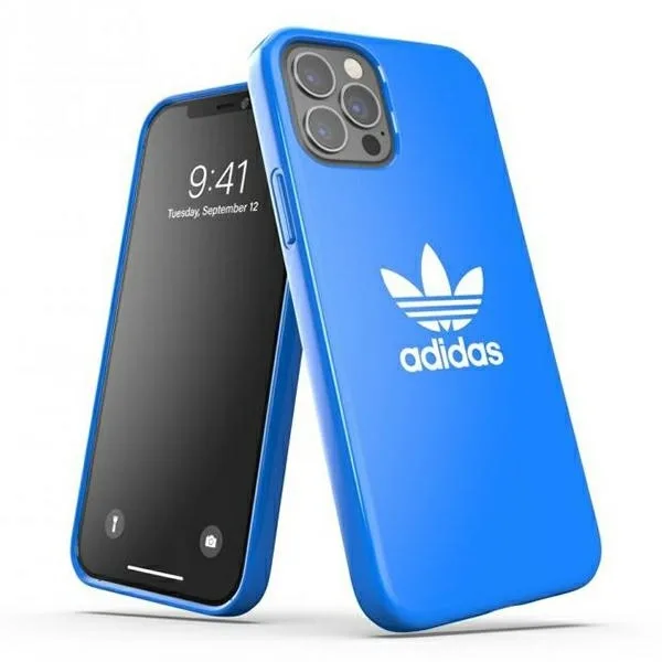 20230811164804_adidas_snapcase_trefoil_back_cover_iphone_12_12_pro_42289 adidas SnapCase Trefoil Back Cover Σιλικόνης Μπλε (Iphone 12/12 pro) 42289 - Image 1