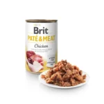 Brit Paté & Meat Υγρή Τροφή Σκύλων σε Κονσέρβα με Κοτόπουλο χωρίς Σιτηρά 800gr 308459 DLZRITKMP0049