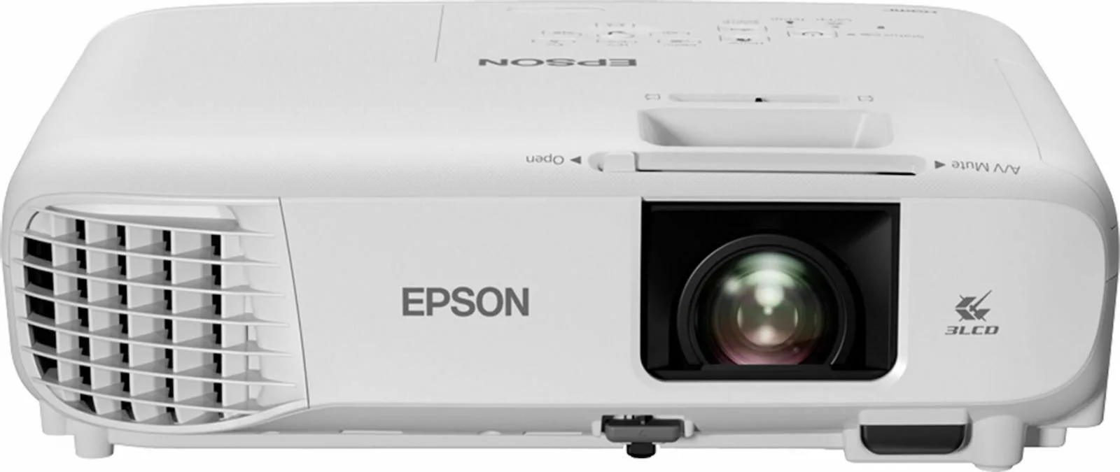 20230817150106_epson_eb_fh06_projector_full_hd_me_ensomatomena_icheia_leykos Epson EB-FH06 V11H974040 3D Projector 3LCD Full HD Απλής Λάμπας με Ενσωματωμένα Ηχεία - Image 1