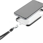 Cellular Line Back Cover Υφασμάτινο / Πλαστικό με Λουράκι Μαύρο UNIVERSALLACE2K