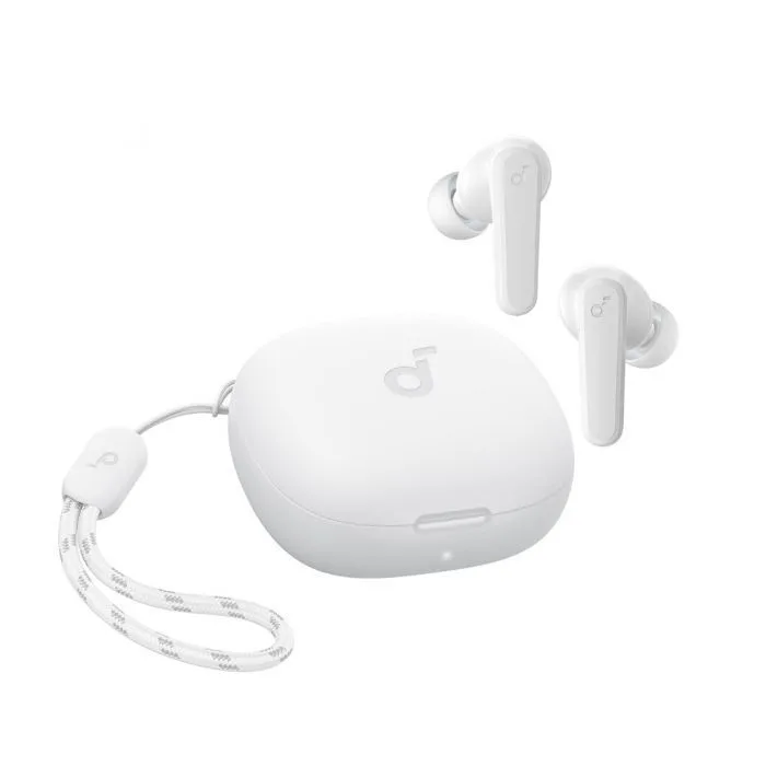 20230818145558_soundcore_by_anker_r50i_in_ear_bluetooth_handsfree_akoustika_me_thiki_fortisis_leyka Soundcore by Anker R50i In-ear Bluetooth Handsfree Ακουστικά με Αντοχή στον Ιδρώτα και Θήκη Φόρτισης Λευκά - Image 1