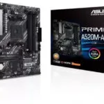 Asus PRIME A520M-A II/CSM Motherboard Micro ATX με AMD AM4 Socket 90MB17H0-M0EAYC