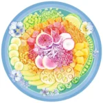 Puzzle Circle Colors - Poke Bowl 2D 500 Κομμάτια 17351