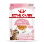 Royal Canin Sterilised Kitten Υγρή Τροφή για Ανήλικες Γάτες σε Φακελάκι 85gr 2664010
