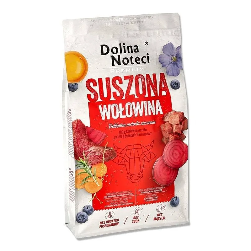 Dolina Noteci Premium 9kg Ξηρά Τροφή χωρίς Γλουτένη για Ενήλικους Σκύλους με Μοσχάρι - Image 1