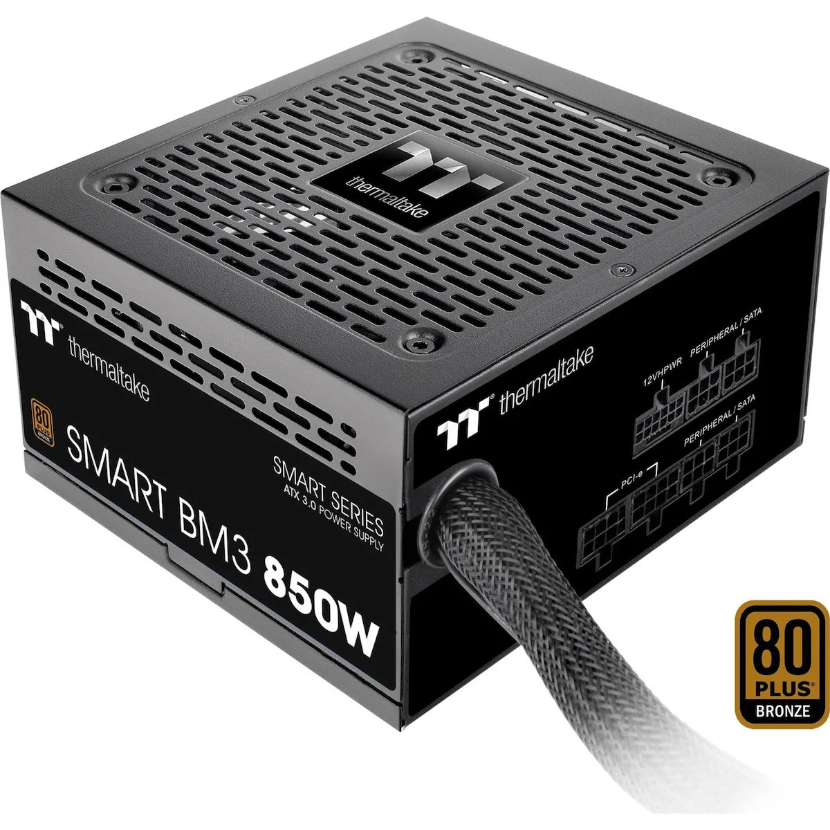 Thermaltake Smart BM3 850W Μαύρο Τροφοδοτικό Υπολογιστή Semi Modular 80 Plus Bronze - Image 1