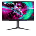 LG UltraGear 27GR93U-B IPS HDR Gaming Monitor 27" 4K 3840x2160 144Hz με Χρόνο Απόκρισης 1ms GTG