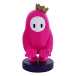 Exquisite Gaming Fall Guys Pink Cable Βάση Γραφείου για Κινητό σε Ροζ χρώμα