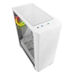 Sharkoon VS9 RGB Midi Tower Κουτί Υπολογιστή με Πλαϊνό Παράθυρο Λευκό