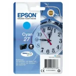 Epson 27 Γνήσιο Μελάνι Εκτυπωτή InkJet Κυανό (C13T27024022)