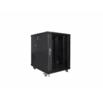 Lanberg Επιτοίχια Καμπίνα Rack 15U 60x80x84.8cm Μαύρο FF01-6815-12B