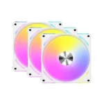 Lian Li UNI Fan AL V2 Case Fan 120mm με ARGB Φωτισμό 3τμχ Λευκό