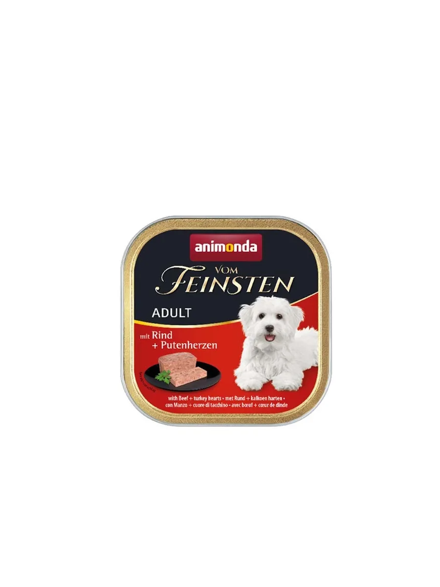 20230904161746_ab5b5750 Animonda Vom Feinsten Υγρή Τροφή Σκύλων σε Ταψάκι με Βοδινό χωρίς Σιτηρά 150gr 82612/82966 dog-11327 82966 - Image 1