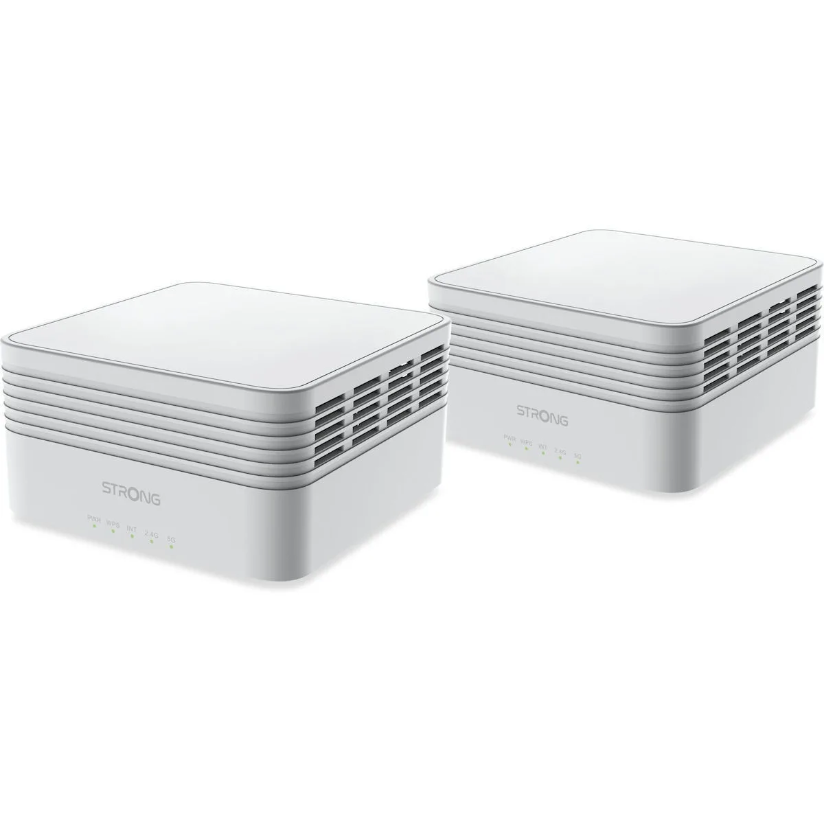 Strong AX3000 WiFi Mesh Network Access Point Wi‑Fi 6 Dual Band (2.4 & 5GHz) σε Διπλό Kit - Image 1