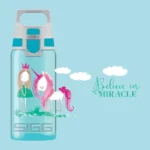 Sigg Viva One Παιδικό Παγούρι Μονόκερος Πλαστικό Non Spill Believe in Miracles 500ml 9001.60