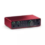 Focusrite Scarlett 2i2 4th Gen Εξωτερική Επαγγελματική Κάρτα Ήχου με Σύνδεση USB