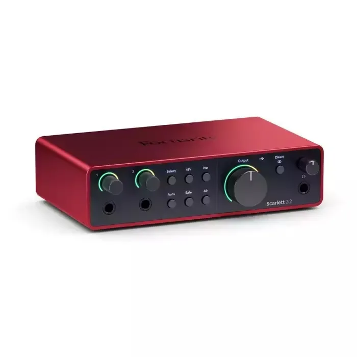20230905115812_1d076486 Focusrite Scarlett 2i2 4th Gen Εξωτερική Επαγγελματική Κάρτα Ήχου με Σύνδεση USB - Image 1