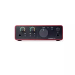 Focusrite Scarlett Solo 4th Gen Εξωτερική Επαγγελματική Κάρτα Ήχου με Σύνδεση USB