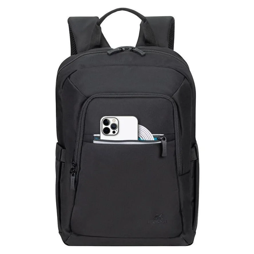 Rivacase Alpendorf Eco 7523 Αδιάβροχη Τσάντα Πλάτης για Laptop 14" σε Μαύρο χρώμα - Image 1