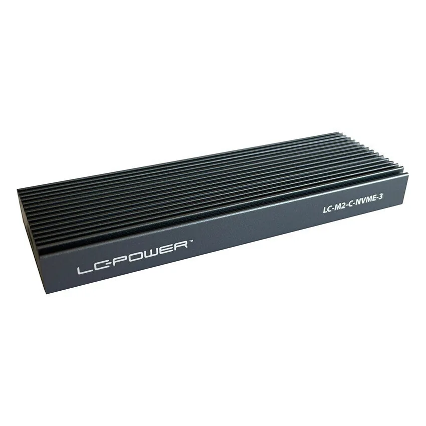 LC-Power Θήκη για Σκληρό Δίσκο M.2 PCI Express με σύνδεση Type-C LC-M2-C-NVME-3 - Image 1